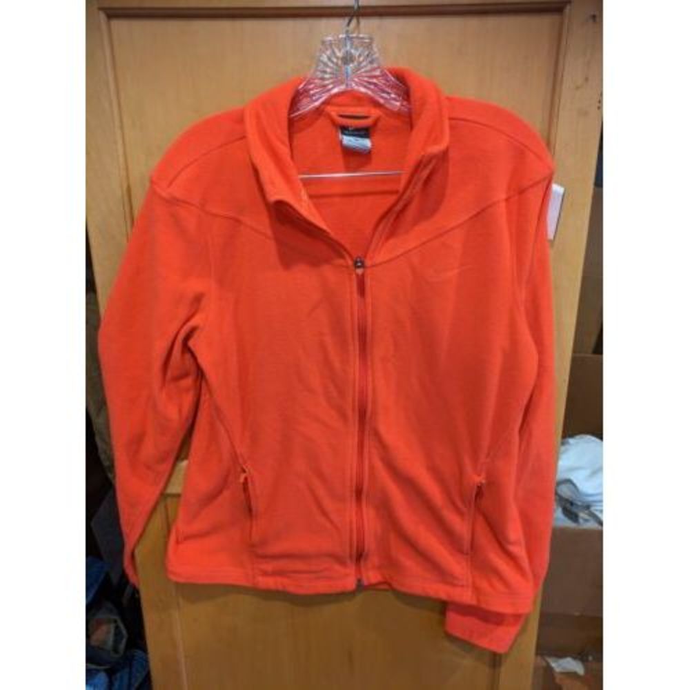 Nike Pro Lined Quarter Zip Sweatshirt Mens XL Grey with Red Lining